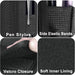 Phone Holster Fits Iphone 14 11 12 13 Pro Max 8 7 6 plus Samsung Galaxy S21 S20 FE plus Ultra S10E S9 A32 A12 A13 A11 A10E A02S Nylon Cell Pouch Zipper Storage Pocket Holder