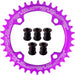 Elite round Oval Chainring 104Mm BCD 30T 32T 34T 36T 38T Narrow Wide Single Chainring for 8 9 10 11 12 Speed MTB XC Trail E-Bike Fat Bike Mountain Bike Bicycle
