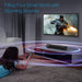Sound Bar for TV, Soundbar with Subwoofer, Wired & Wireless Bluetooth 5.0 3D Surround Speakers, Optical/Aux/Rca/Usb Connection, Wall Mountable, Remote Control