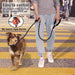Slip Lead Dog Leash, Anti-Choking with Traffic Padded Two Handles, Reflective Strong Sturdy Heavy Duty Rope Leash, 6FT Dog Training Leash for Medium Large Dogs(6' Black)