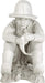 EU9288 Gone Fishing Fisherman Boy Garden Statue, 17 Inch, 10.5" D X 17" W X 17" H, Two Tone Stone