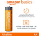 48 Pack AA High-Performance Alkaline Batteries, 10-Year Shelf Life, Easy to Open Value Pack