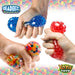 Beadeez Squishy Stress Relief Balls (3 Pack) - Colorful Squeeze Stretch Balls with Water Beads - Sensory Fidget Toys for Kids and Adults - Increase Focus, Great for ADHD, Autism, Anxiety