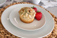 Simply Coupe 16 Piece Dinnerware Set, White - SM-1600-CP-SW