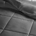 Gray All Season Alternative down Solid Comforter, King/Cal King, by Noble Linens