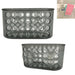 1 Shower Caddy Bath Bathroom Organizer Storage Basket Soap Holder Suction Cups