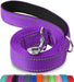 Double-Sided Reflective Dog Leash, 6 FT/5FT/4 FT, Padded Handle Nylon Dogs Leashes for Walking, Training Lead for Small & Medium Dogs, Gray, 5FT