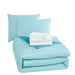Mainstays Teal 7 Piece Bed in a Bag Comforter Set with Sheets, Queen