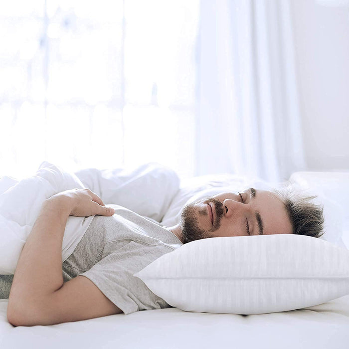 Bed Pillows for Sleeping Queen Size (White), Set of 2, Cooling Hotel Quality, for Back, Stomach or Side Sleepers