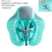 Baby Swimming Float Ring Swim Trainer Non-Inflatable Sunshade Kids Float Lying Swimming Pool Toys Bathtub for Accessories