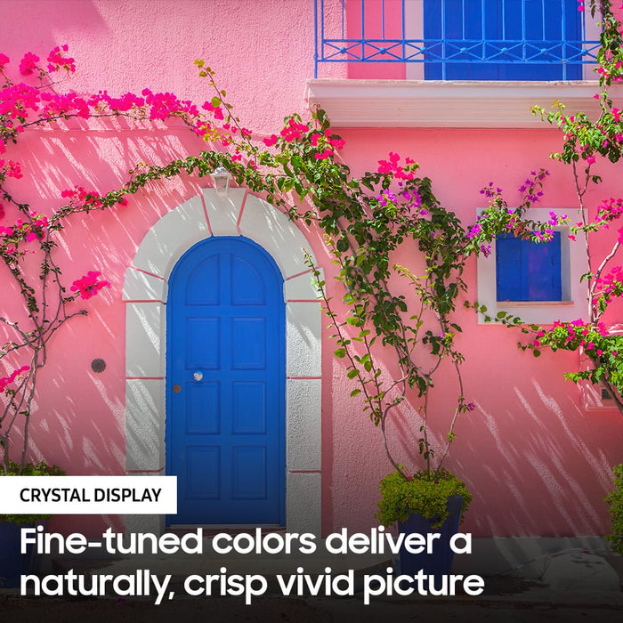 SAMSUNG 60" Class 4K Crystal UHD (2160P) LED Smart TV with HDR UN60TU7000