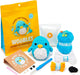Beginners Crochet Kit with Easy Peasy Yarn, Crochet Kit for Complete Beginners with Step-By-Step Video Tutorials, Pierre the Penguin