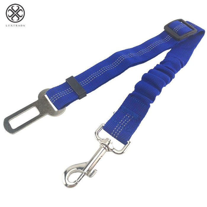 2Pcs Dog Leash Seat Belt Pet Car Seatbelt Safety Lead with Swivel Clip and Adjustable Length for Dogs and Cats, Seatbelt Harness for All Vehicles