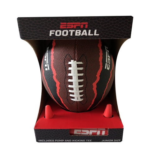 ESPN MB2 Junior Size Football Pack: Includes Kicking Tee and Pump
