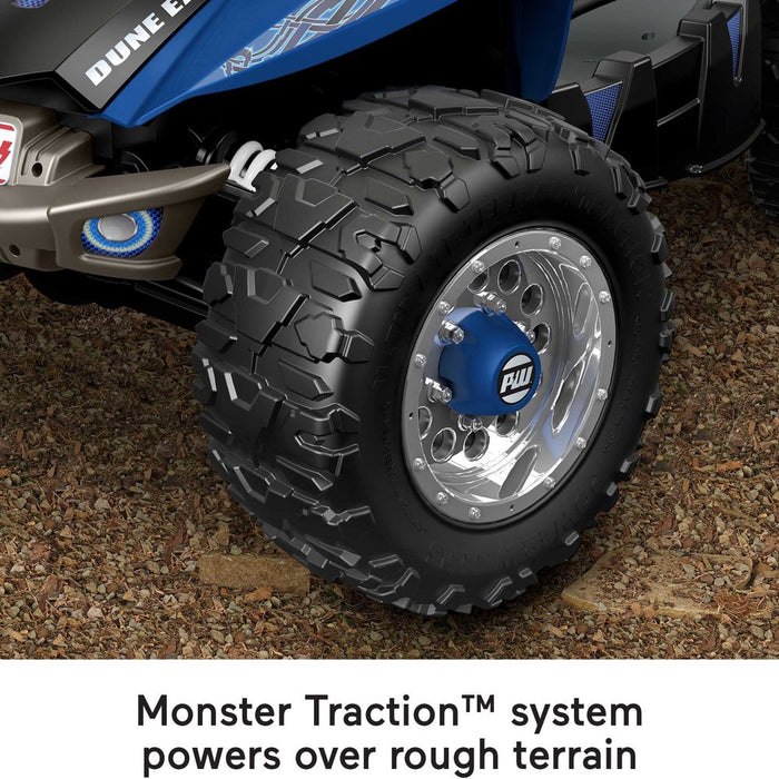 Power Wheels Dune Racer Extreme Blue 12V Ride on Vehicle