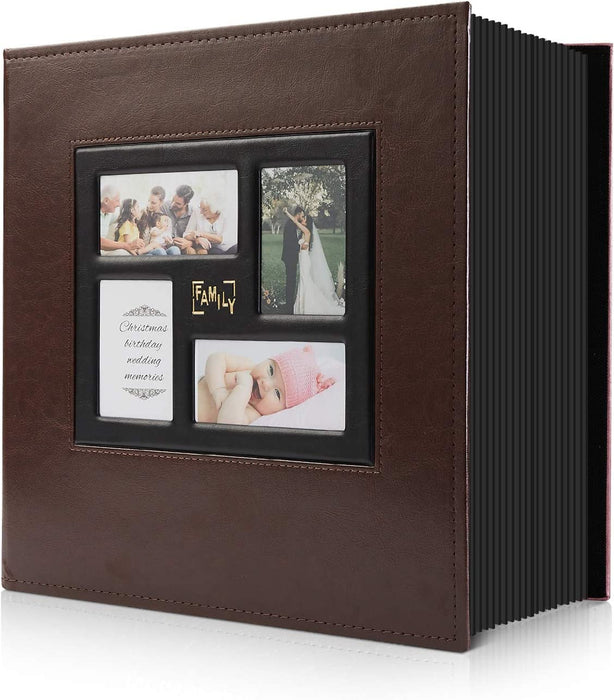 Photo Album 4X6 500 Pockets Photos, Extra Large Capacity Family Wedding Picture Albums Holds 500 Horizontal and Vertical Photos (500Pockets, Teal)