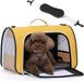 A4Pet Airline Approved Cat Carrier Expandable Dog Carriers,Soft-Sided Portable Pet Travel Washable Carrier for Kittens,Puppies,Rabbit,Hamsters