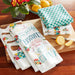 The Pioneer Woman Biscuits & Gravy Kitchen Towel Set, Multicolor, 16"W X 28"L, 4 Piece