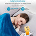 Electric Blanket Heated Blanket 50" X 60" Flannel Heated Throw with 10 Heating Levels, Auto-Off, Machine Washable, Blue