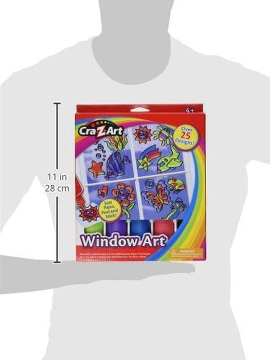 Window Art Decorative Design DIY Kit by Cra-Z-Art