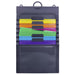 Cascading Wall Organizer, 6 Pockets, Letter Size, Gray/Bright (92060)