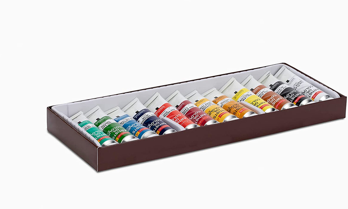 Camel Artist'S Oil Color Box - 20Ml Tubes, 12 Shades