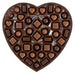 Elmer'S, 16Oz Romantic Red Wrap Valentine Heart, 40 Pieces Assorted Milk & Dark Chocolates