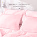 Full Size 7 Pieces Bed in a Bag Bedding Set - Lightweight Pink Comforter Set, All Season Ultra Soft down Alternative Bedding Comforter Set with Comforter, Pillowcases, Flat Sheet, Fitted Sheet