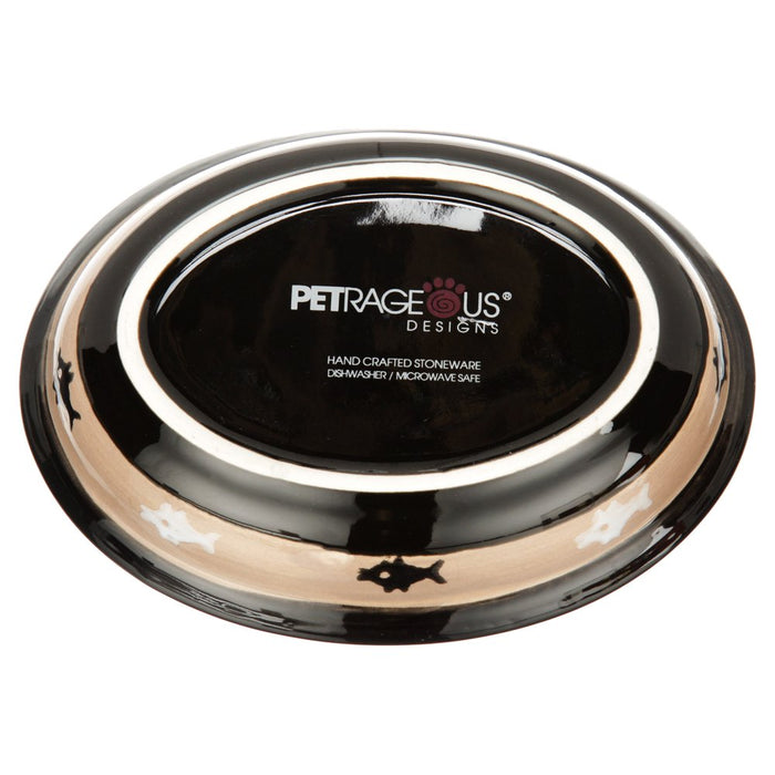 Pet Bowl, Black, 6.25 "
