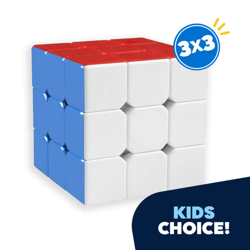 Jeexi Cyclone Boys 3X3 Speed Cube Smoothly Stickerless Magic Hungary Cube 3X3X3 Magical Puzzles Gift Toys for Kids and Adults