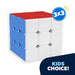 Jeexi Cyclone Boys 3X3 Speed Cube Smoothly Stickerless Magic Hungary Cube 3X3X3 Magical Puzzles Gift Toys for Kids and Adults