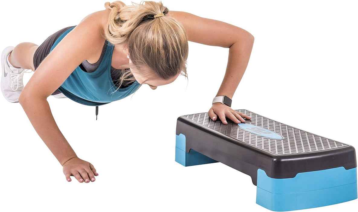 Aerobic Platform for Home Workout, Aerobic Step Exercise Equipment for Exercise, Lightweight Adjustable Height Workout Equipment