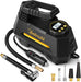 Tire Inflator Portable Air Compressor Air Pump for Car Tires - Car Accessories, 12V DC Auto Tire Pump with Digital Pressure Gauge, 100PSI with Emergency LED Light for Car, Bicycle, Balloons