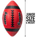 Junior Size Rubber Football - 6 Pack Deflated with Pump