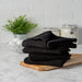 Solid Waffle Terry Kitchen Dishtowels, Set of 4, 26"X15", 100% Cotton, Multiple Colors