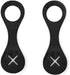 Dog Poop Bag Strong Holder, Leash Waste Bag Carrier, Bicycle Holder, Extra Thick, Black, 2 Pack