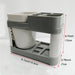 Single Cup Toothbrush Toothpaste Stand Holder Bathroom Storage Organizer Plastic