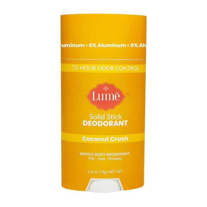 Solid Deodorant Stick - Whole Body Deodorant - Aluminum-Free, Baking Soda-Free, Hypoallergenic, Safe for Sensitive Skin - 2.6 Ounce Solid Stick (Clean Tangerine)