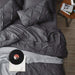 Bedsure Full Size Comforter Sets - Bedding Sets Full 7 Pieces, Bed in a Bag Dark Grey Bed Sets with Comforters, Sheets, Pillowcases & Shams,Adult & Kids Bedding
