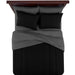 Mainstays Black 7 Piece Bed in a Bag Comforter Set with Sheets, Queen