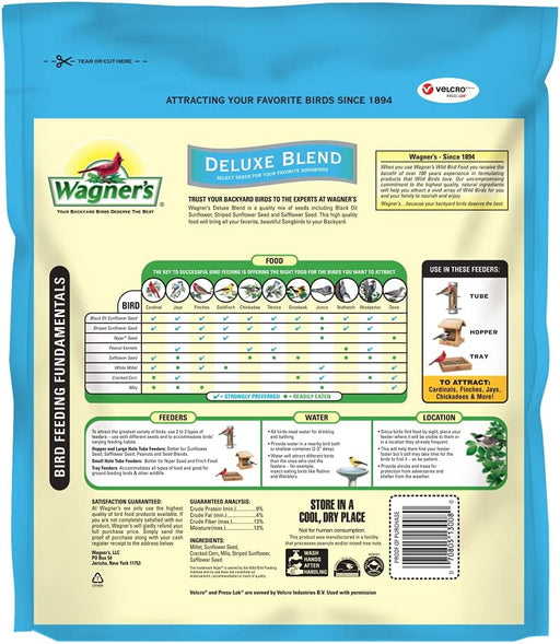 13008 Deluxe Wild Bird Food, 10 Lb Bag