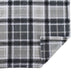 Mainstays Super Soft Plush Blanket, Full/Queen, Light Grey Plaid