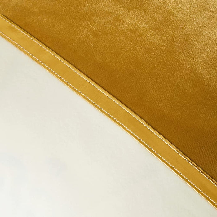 4 Packs Gold Decorative Throw Pillow Covers 18X18 Inch for Living Room Couch Bed Sofa, Gold and White Velvet Patchwork with Gold Leather, Luxury Home Decor Square Cushion Case 45X45 Cm