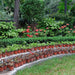100 Pieces Plastic Plant Nursery Pots Reusable Plant Seeding Nursery Pot Flower Plant Containers Seed Starting Pots for Gardens, 3 Sizes (Brown)