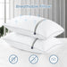Pillows for Bed Set of 2 King Size, down Alternative Pillows Ultra Soft Fiber Fill