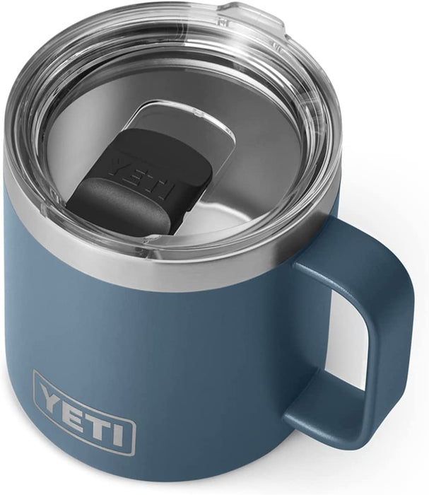 Rambler 14 Oz Mug, Vacuum Insulated, Stainless Steel with Magslider Lid, Stainless