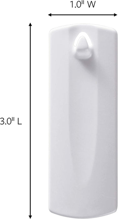Command Sawtooth Picture Hangers, Damage Free Hanging Frame Hangers, No Tools Wall Hooks for Hanging Sawtooth Frames in Living Spaces, 4 White Picture Frame Hangers and 8 Command Strips