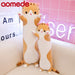 130Cm Cute Soft Long Cat Plush Toys Office Nap Stuffed Animal Pillow Home Comfort Cushion Christmas Gift Doll for Kids Girl