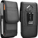 Cell Phone Holster for Samsung Galaxy S22 Ultra S21 S20+ S10 S9 Note 20 A01 A11 A21 A51 A71 A02S A12 A32 A42 A52 A13 Iphone 13 14 Pro Max 12 11 XR 7 8+ Nylon Belt Clip Holster Phone Holder Pouch