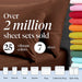 6 PC Sheet Set Sheets Deep Pockets 18" Eco Friendly Wrinkle Free Sheets Machine Washable Hotel Bedding Silky Soft - Brown Queen